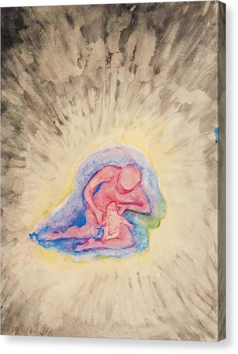 Mother and Child - Canvas Print