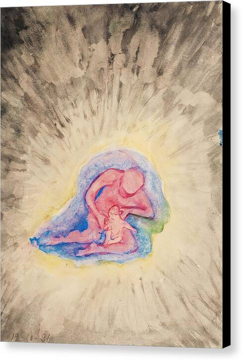 Mother and Child - Canvas Print