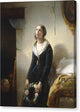Mother Mourning the Death of Her Child - Canvas Print
