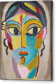 Mystical Head, Head Of A Girl - Canvas Print