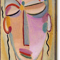 Mystical Head, Meditation - Canvas Print