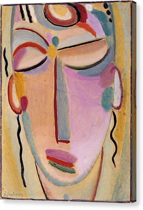 Mystical Head, Meditation - Canvas Print