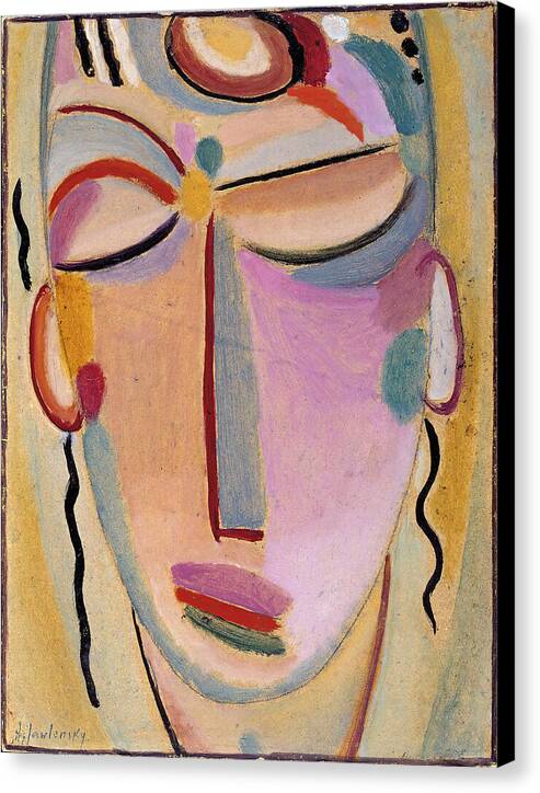 Mystical Head, Meditation - Canvas Print