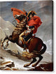 Napoleon Crossing the Alps - Canvas Print
