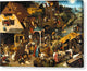Netherlandish Proverbs - Canvas Print