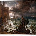 Night Piece from the Closing Scene of Rene by Chateaubriand - Canvas Print