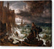 Night Piece from the Closing Scene of Rene by Chateaubriand - Canvas Print