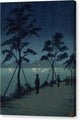 Night Scene at Sumida River - Canvas Print