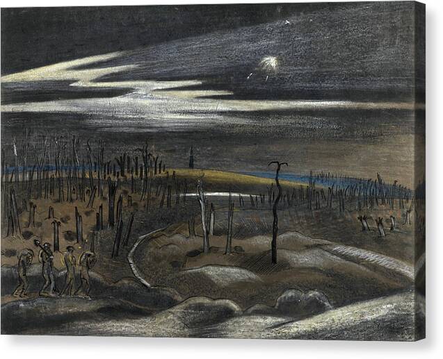 Nightfall, Zillebeke District - Canvas Print