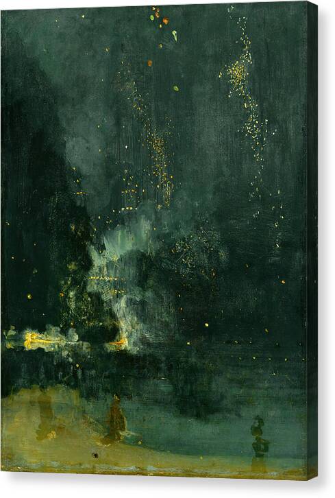 Nocturne in Black and Gold - Canvas Print