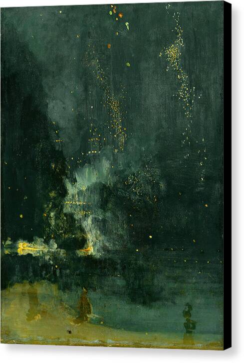 Nocturne in Black and Gold - Canvas Print