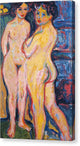 Nudes Standing by Stove - Canvas Print