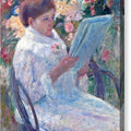 On a Balcony - Canvas Print