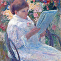 On a Balcony by Mary Cassatt - Art Print - Zapista
