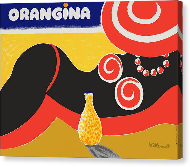 Orangina - Canvas Print