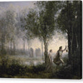 Orpheus Leading Eurydice from the Underworld - Canvas Print