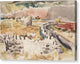 Oxfordshire Landscape - Canvas Print