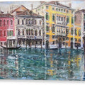 Palais sur le grand canal - Canvas Print