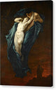 Paolo and Francesca da Rimini - Canvas Print