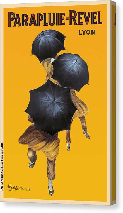 Parapluie Revel - Canvas Print