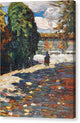 Park of St. Cloud with Horseman - Canvas Print