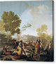 Picnic on the Banks of the Manzanares - Canvas Print