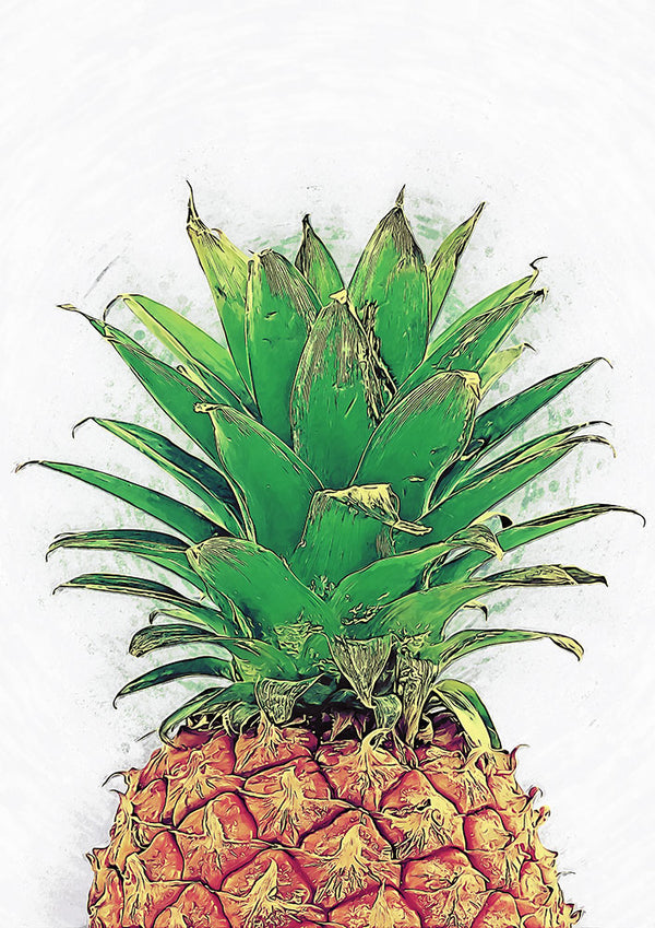 Pineapple - Art Print - Zapista