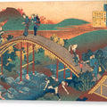 Poem by Ariwara no Narihira - Canvas Print