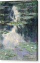 Pond with Water Lilies - Canvas Print