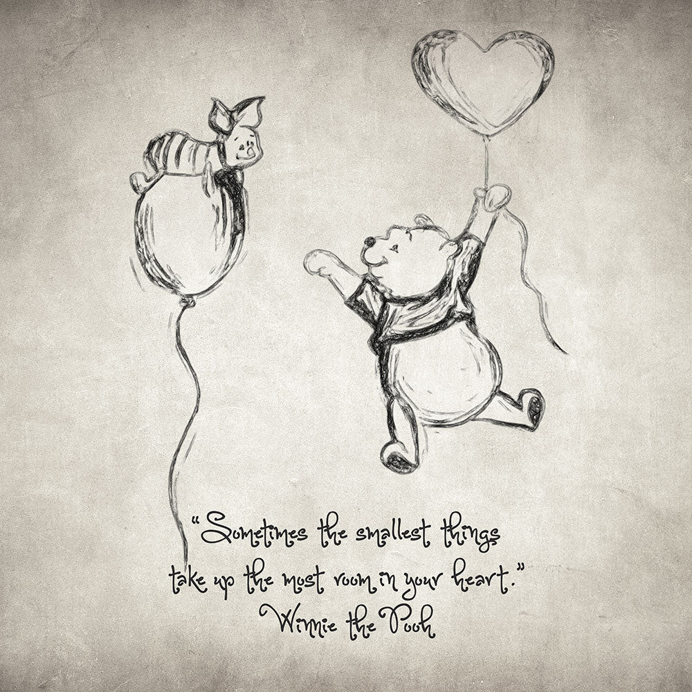 Pooh Quote - Art Print - Zapista