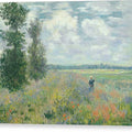 Poppy Fields near Argenteuil - Canvas Print