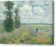 Poppy Fields near Argenteuil - Canvas Print