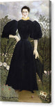 Portrait de Madame M. - Canvas Print