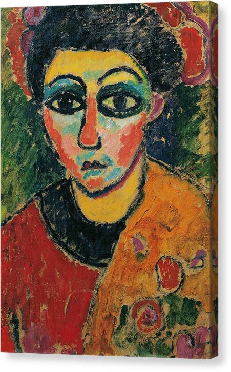 Portrait of a Lady - Canvas Print