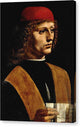 Portrait of a Musician - Canvas Print