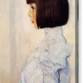 Portrait of Helene Klimt - Canvas Print