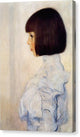 Portrait of Helene Klimt - Canvas Print