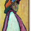 Portrait of Marianne von Werefkin - Canvas Print