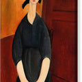 Portrait of Paulette Jourdain - Canvas Print