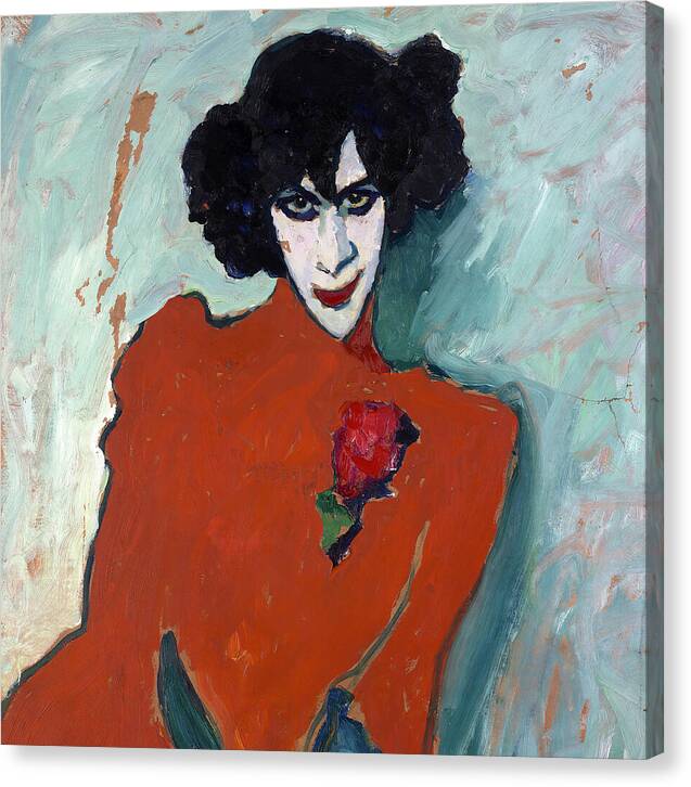 Portrait of the Dancer Alexander Sacharoff - Canvas Print