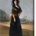Portrait of the Duchess of Alba - Canvas Print