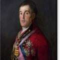 Portrait of the Duke of Wellington - Canvas Print