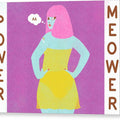 Power Meower - Canvas Print