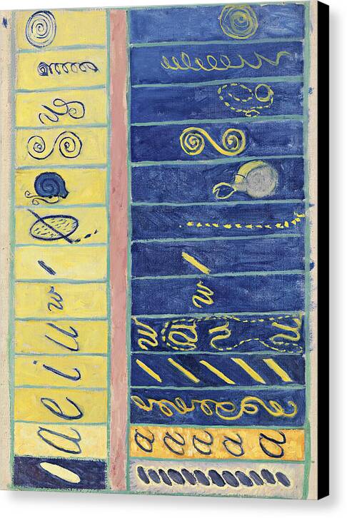 Primordial Chaos, No. 10, Group I - Canvas Print