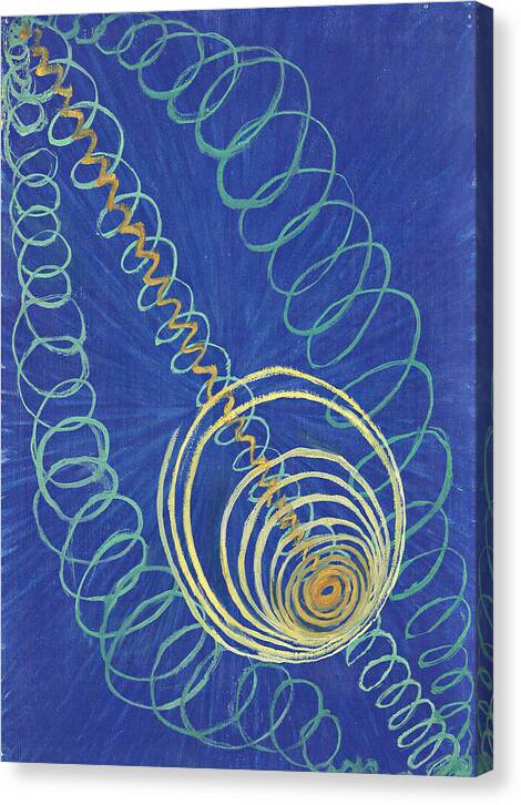 Primordial Chaos, No. 16, The WU-ROSEN Series. Grupp 1 - Canvas Print
