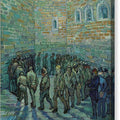 Prisoners Exercising - Canvas Print