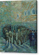 Prisoners Exercising - Canvas Print