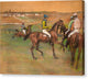 Race Horses - Canvas Print