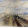 Rain, Steam and Speed - Canvas Print