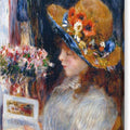 Reading Girl - Canvas Print